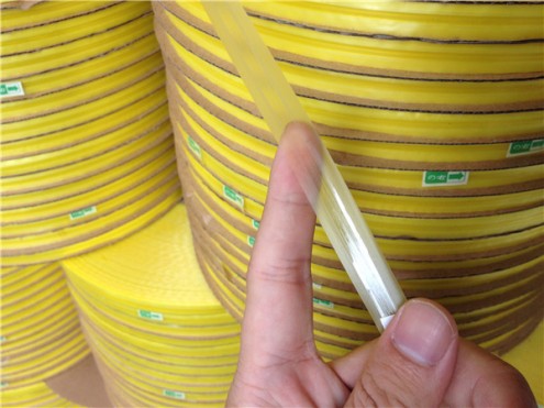 黄色离型膜中胶封缄胶带